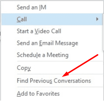 stop saving conversation history from skype for business mac